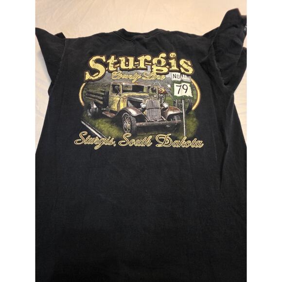 Anvil Other - Sturgis South Carolina 2006 Anvil Men's Size Large Black Short Sleeve T-Shirt